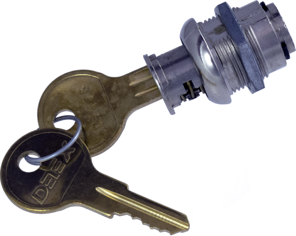 Detex PP-5572 Cover Lock Set with DT012 Keys for EAX & ECL Alarms Hot on Sale