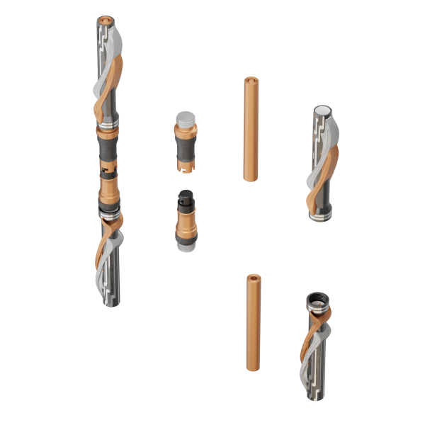 Print in Place Connecting Double Lightsaber Concept 8 Online now - Image 3